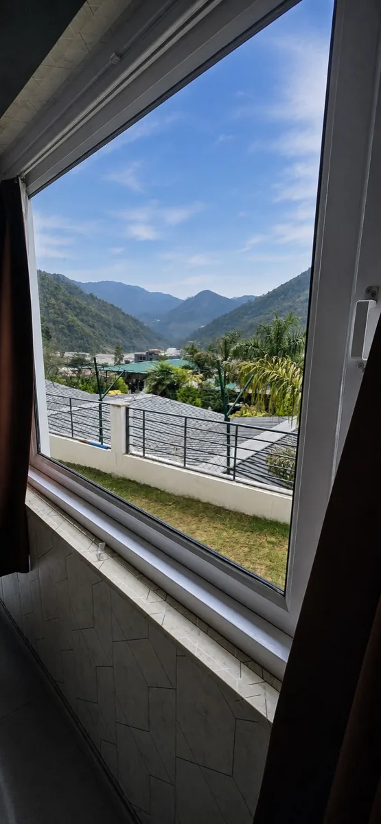 The Himalayan view from your room